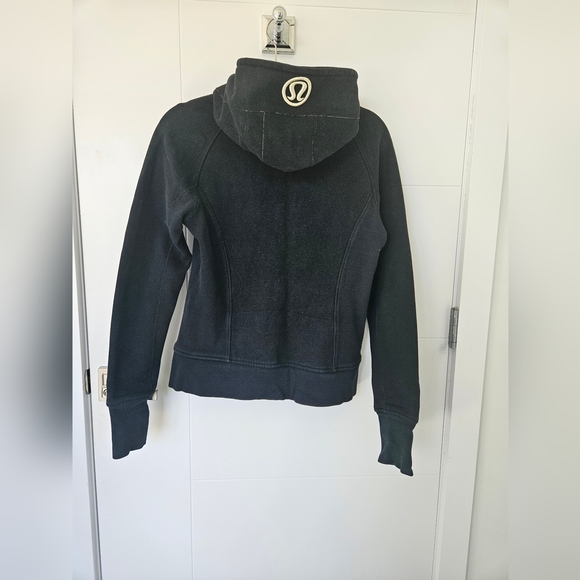 Lululemon black origional Scuba Sweater -sz.10 - Picture 2 of 2